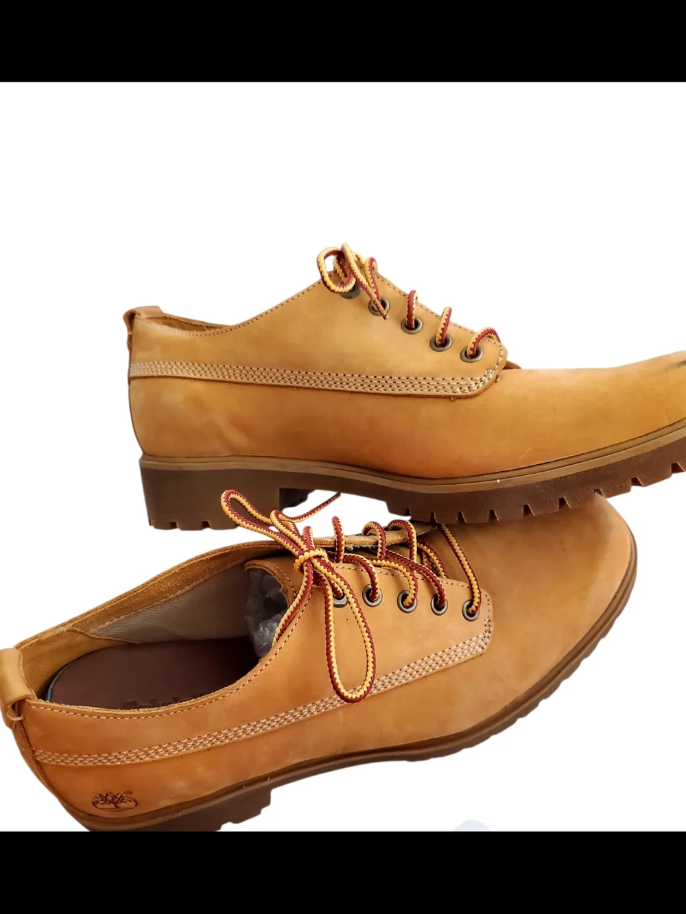 Timberland Women's 10 Wheat Nubuck Oxford Low Cut LaceUp Waterproof  Fall Hiking